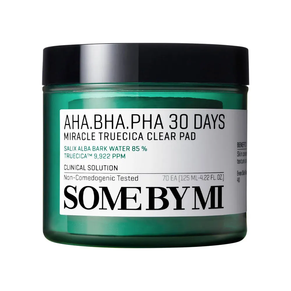 AHA BHA PHA 30 days Miracle Truecica Clear Pad
