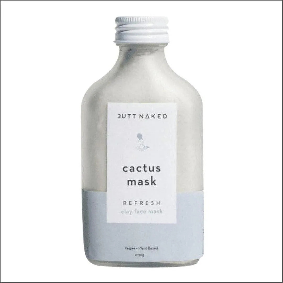 Butt Naked Cactus Clay Face Mask 50g