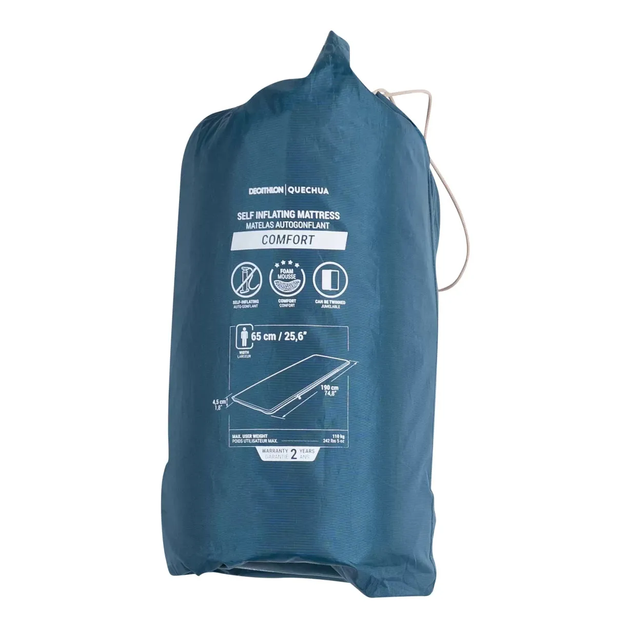 Decathlon Quechua Arpenaz Comfort Self-Inflating Mattress