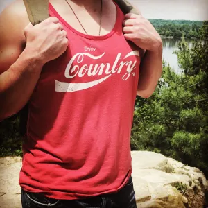 Enjoy Country Tri-Blend Tank Top
