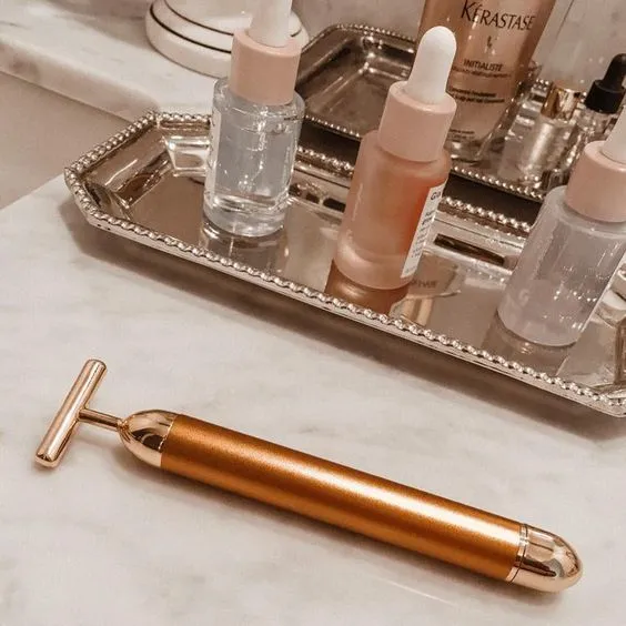 GlamTouch 24K Gold Electric Facial Massage Roller