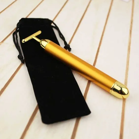 GlamTouch 24K Gold Electric Facial Massage Roller