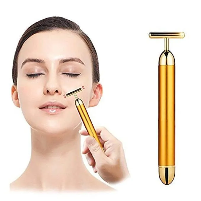 GlamTouch 24K Gold Electric Facial Massage Roller