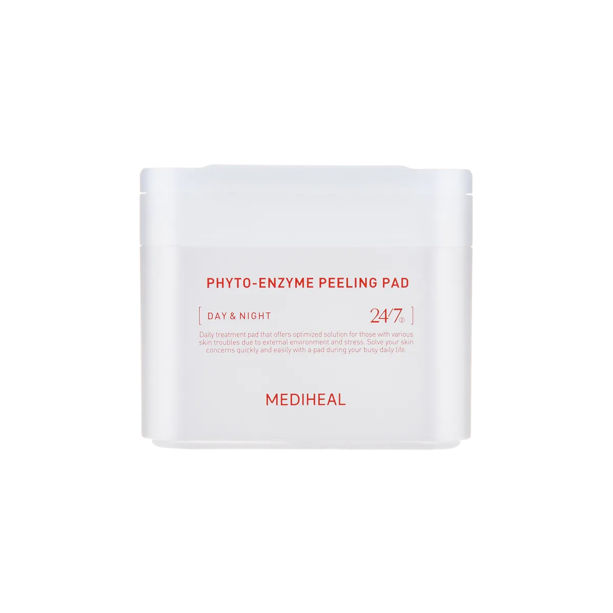 MEDIHEAL Phyto-Enzyme Peeling Pad 90 Pads/Box 美迪惠尔 植物酶清洁棉片 90片/盒