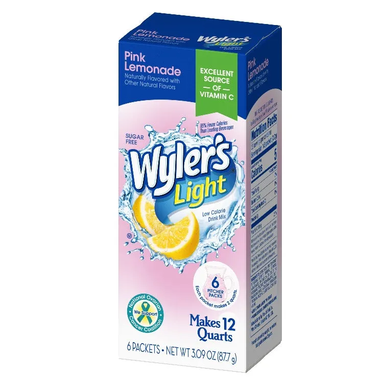 Pink Lemonade Low Calorie Pitcher Pack Carton