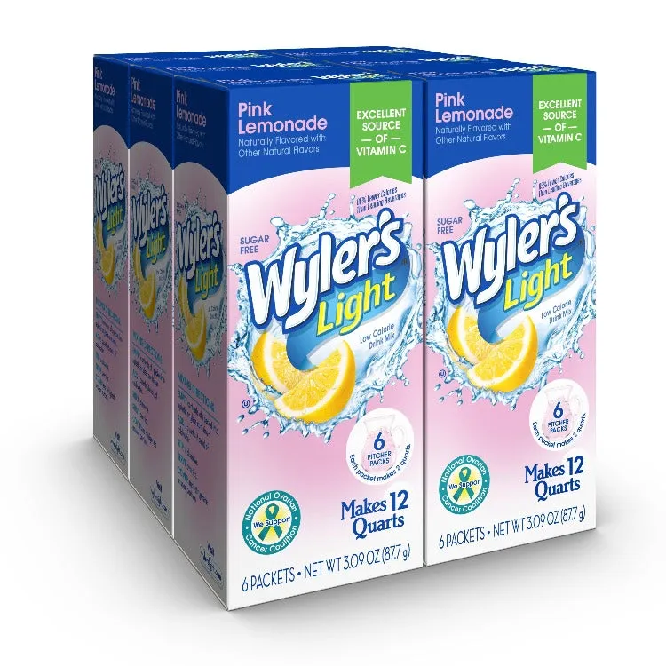 Pink Lemonade Low Calorie Pitcher Pack Carton