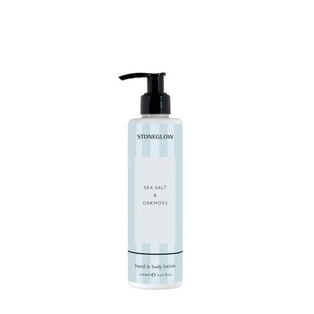 Stoneglow Sea Salt & Oakmoss Scented Hand & Body Lotion
