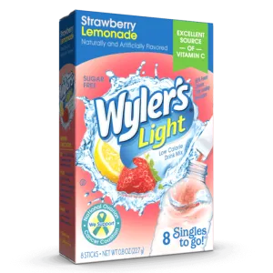 Strawberry Lemonade Sugar-Free Singles To Go Drink Mix