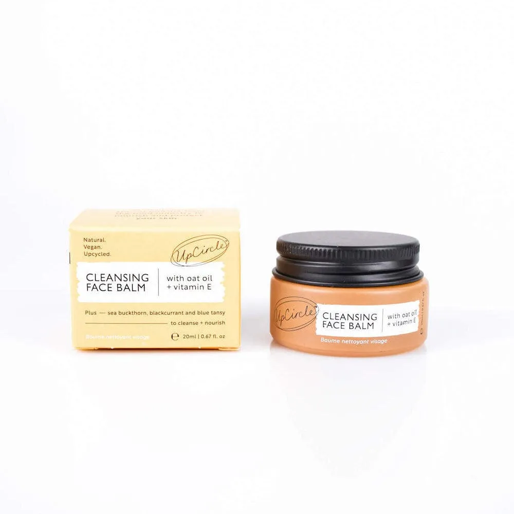 UpCircle Cleansing Face Balm with Apricot Powder Travel Size 20ml