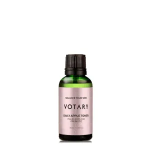 Votary Daily Apple Toner, AHAs - Malic Acid and Prebiotic Toner Mini, 30ml
